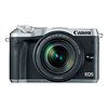 EOS M6 Mirrorless Digital Camera with 18-150mm Lens (Silver) Thumbnail 1
