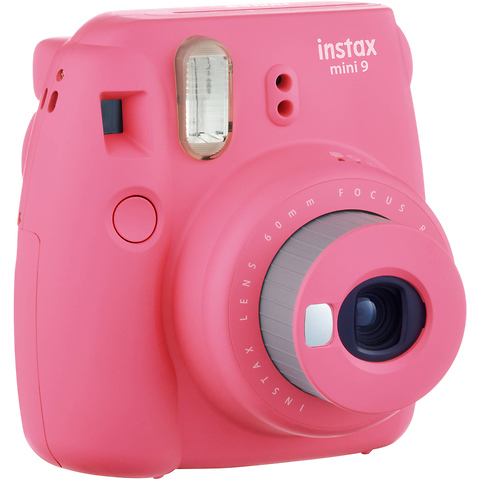 Instax Mini 9 Instant Film Camera with Case, Photo Album, and Film (Flamingo Pink) Image 3