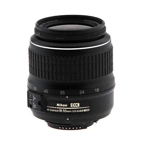 AF-S 18-55mm f/3.5-5.6G ED II DX Zoom Lens - Pre-Owned Image 0