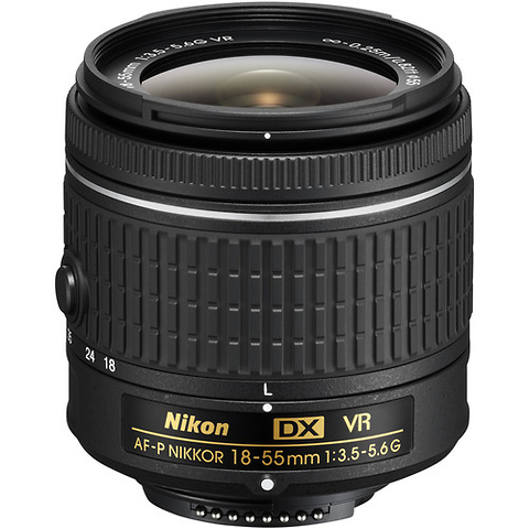 AF-P DX 18-55mm f/;3.5-5.6G VR Lens - Pre-Owned Image 0
