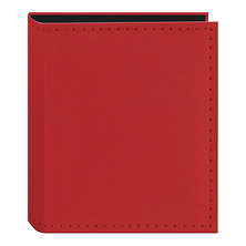 Instant-Print Photo Album with Leatherette Covers - 40 Pockets (Red) Image 0
