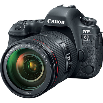 EOS 6D Mark II Digital SLR Camera with 24-105mm f/4.0L Lens