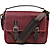 Prince Street Camera Messenger Bag (Crimson, Waxed Canvas)