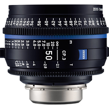 CP.3 50mm T2.1 Compact Prime Lens (PL Mount, Feet) Image 0