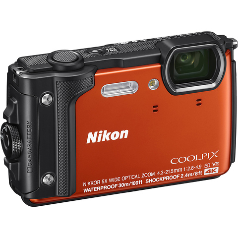 COOLPIX W300 Digital Camera (Orange) Image 2