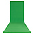X-Drop Wrinkle-Resistant Backdrop Chroma-Key Green Sweep (5 x 12 ft.)