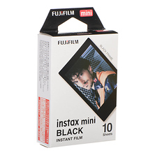 instax mini Black Instant Film (10 Exposures) Image 0