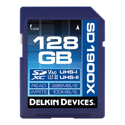128GB UHS-II SDXC Memory Card (V60) Image 0