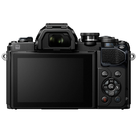 OM-D E-M10 Mark III Mirrorless Micro Four Thirds Digital Camera Body (Black) Image 6