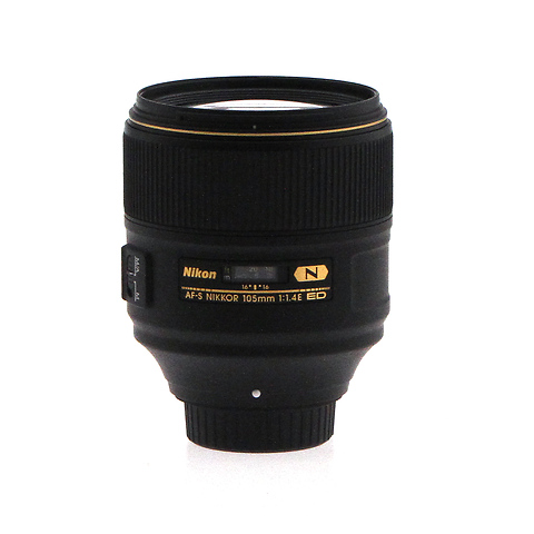 AF-S NIKKOR 105mm f/1.4E ED Lens (Open Box) Image 0