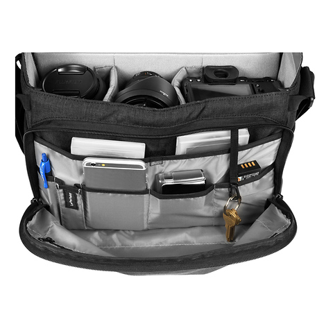 Bushwick 6 Camera Shoulder Bag (Black) Image 6