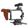 ES-T37A GH5 Handheld Camera Cage Rig with Wooden Handgrip Thumbnail 0