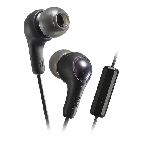 HA-FX7M Gumy Plus Inner-Ear Headphones (Black) Image 1