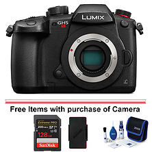 LUMIX DC-GH5S Mirrorless Micro Four Thirds Digital Camera Body (Black) Image 0