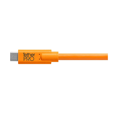 TetherPro USB 3.0 to USB-C (15 ft. Orange) Image 2