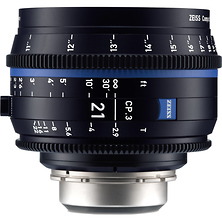 CP.3 21mm T2.9 Compact Prime Lens (PL Mount, Feet) Image 0