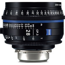 CP.3 28mm T2.1 Compact Prime Lens (PL Mount, Feet) Image 0