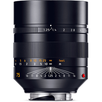 Noctilux-M 75mm f/1.25 ASPH. Lens