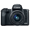 EOS M50 Mirrorless Digital Camera with 15-45mm and 55-200mm Lenses (Black) Thumbnail 5