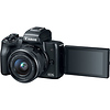 EOS M50 Mirrorless Digital Camera with 15-45mm Lens (Black) Thumbnail 2