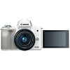 EOS M50 Mirrorless Digital Camera with 15-45mm Lens (White) Thumbnail 5