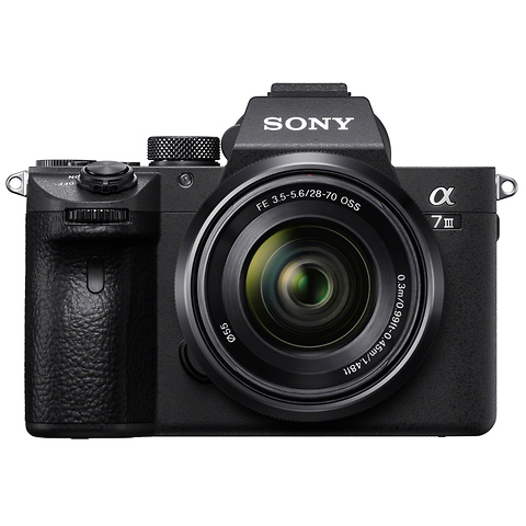 Alpha A7 III Mirrorless Digital Camera with Sony 28-70mm f/3.5-5.6 Lens and DELUXE Accessory Kit Image 6