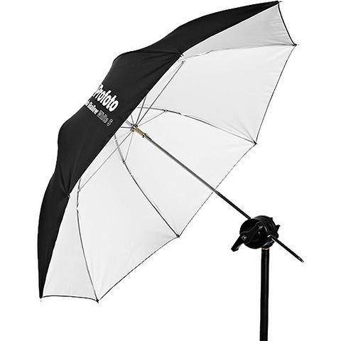 Shallow White Umbrella (Small, 33