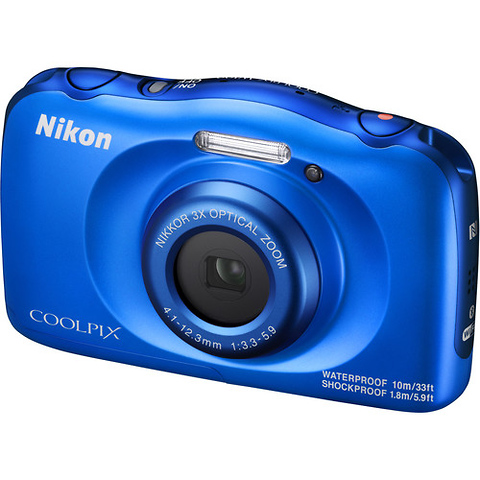 COOLPIX W100 Digital Camera - Blue (Open Box) Image 0