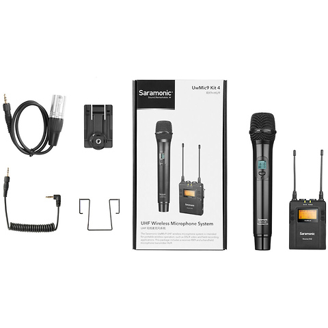 UWMIC9RX9+HU9 Dual-Channel Wireless Handheld Microphone System (514 to 596 MHz) Image 1