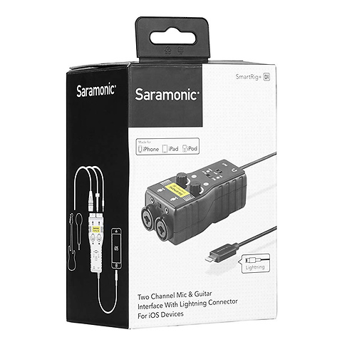 SmartRig+ Di Two-Channel Mic and Guitar Interface with Lightning Connector for iOS Devices Image 5