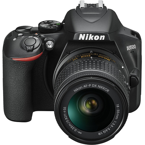 D3500 Digital SLR Camera with 18-55mm Lens (Black) - Pre-Owned Image 3