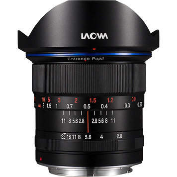 Laowa 12mm f/2.8 Zero-D Lens for Nikon F (Black)