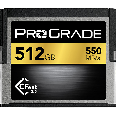 512GB CFast 2.0 Memory Card Image 0