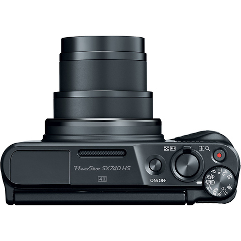 PowerShot SX740 HS Digital Camera Black - (Open Box) Image 3