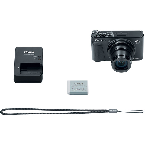 PowerShot SX740 HS Digital Camera Black - (Open Box) Image 5
