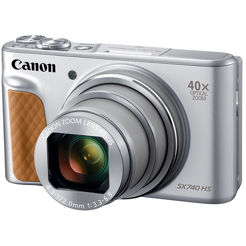 PowerShot SX740 HS Digital Camera (Silver) Image 0