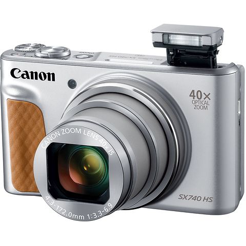 PowerShot SX740 HS Digital Camera (Silver) Image 2