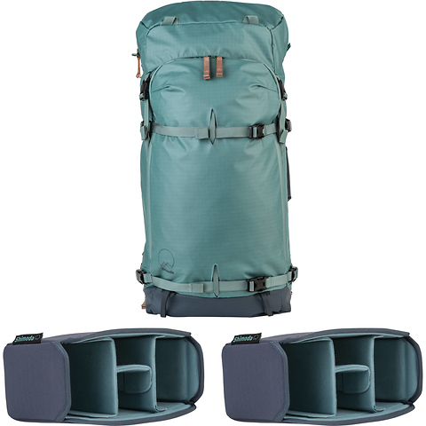 Explore 60 Backpack Starter Kit with 2 Small Core Units (Sea Pine) Image 1