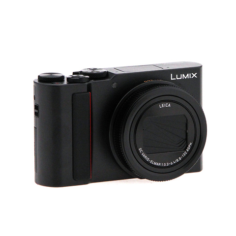 Lumix DC-ZS200 Digital Camera - Black - Open Box Image 1