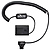 Coiled D-Tap to Sony NP-FZ100 Type Dummy Battery Cable (24-36 in.)