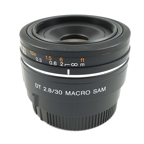 SAL 30mm f/2.8 DT AF Macro Alpha-Mount Lens - Pre-Owned Image 0