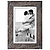 4 x 6 in. Linear Rustic Wood Picture Frame (Rough Gray)
