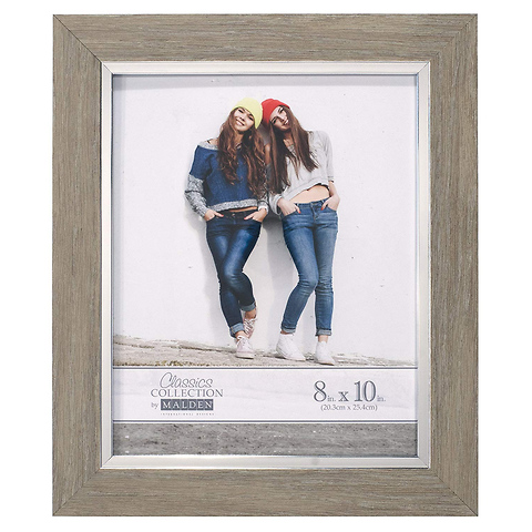 8 x 10 in. Silver Lining Picture Frame (Beige) Image 0