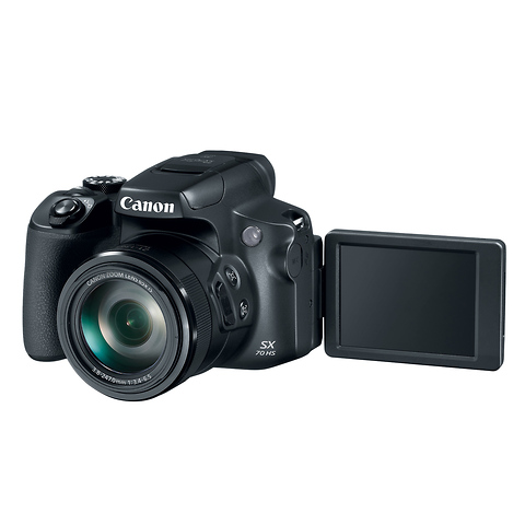 PowerShot SX70 HS Digital Camera (Black) Image 4