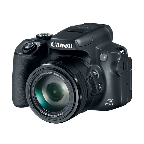 PowerShot SX70 HS Digital Camera (Black) Image 1