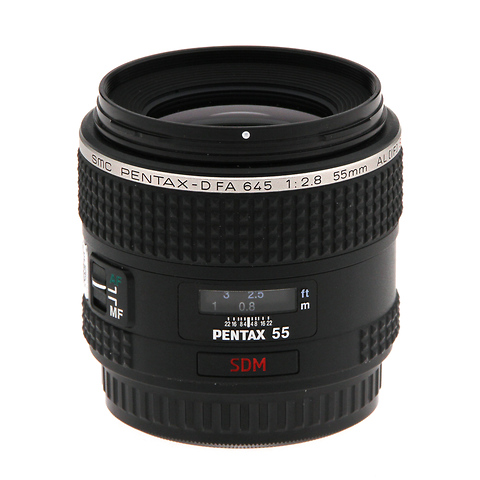 D FA 645 55mm f/2.8 AL [IF] SDM AW Lens - Open Box Image 0