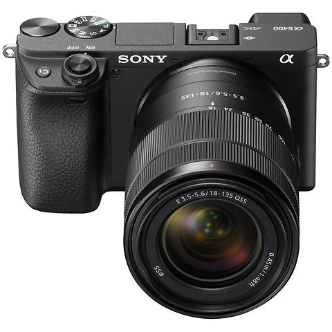 Alpha a6400 Mirrorless Digital Camera with 18-135mm Lens (Black) Image 2