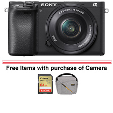 Alpha a6400 Mirrorless Digital Camera with 16-50mm Lens (Black) Image 0