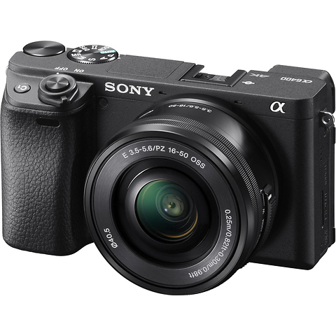Alpha a6400 Mirrorless Digital Camera with 16-50mm Lens (Black) and FE 85mm f/1.8 Lens Image 3