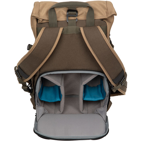 Fulton 10L Backpack (Tan and Olive) Image 2